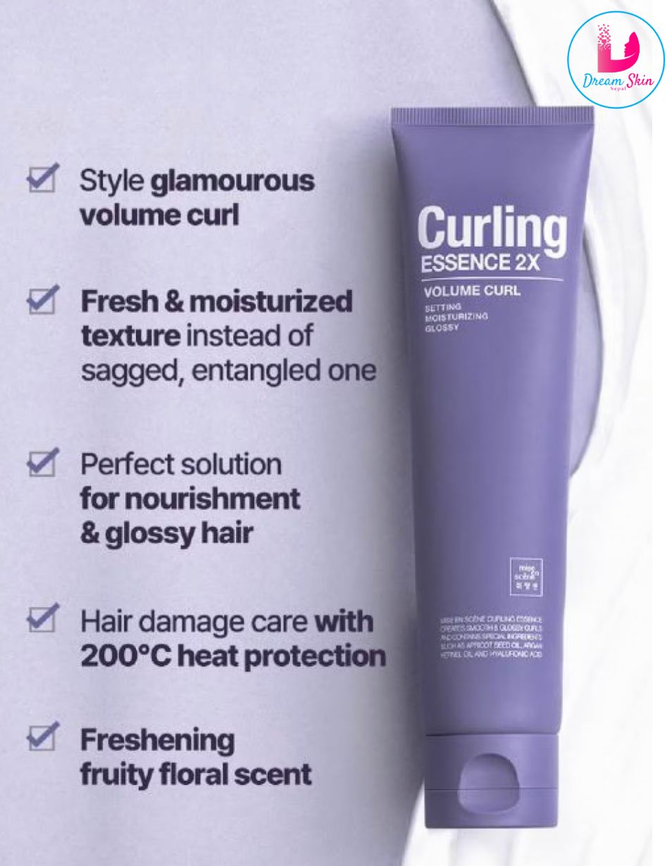 Miseenscene Curling Essence 2X  [Volume Curl]	